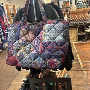 Natural life Colorful Quilted Tote Bag